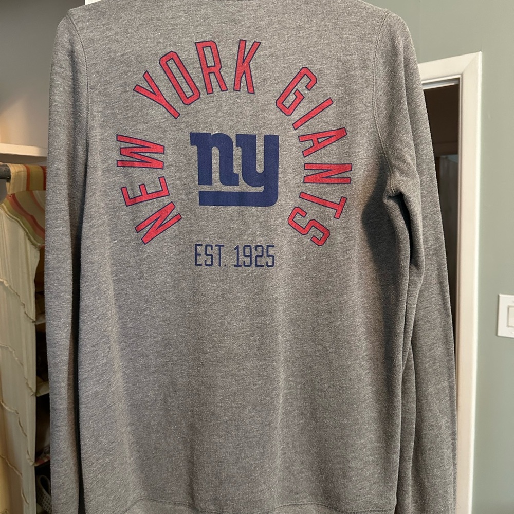 Victoria's Secret Gray New York Giants Crewneck Sweater